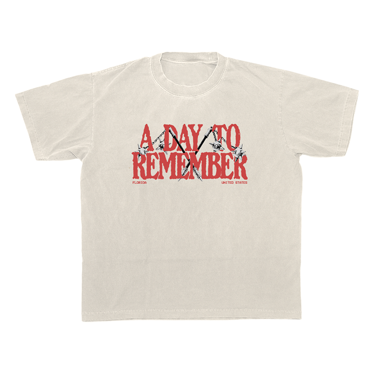 To The Death Tee (Ivory) – ADTR