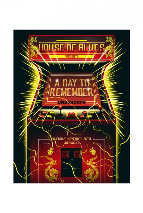 HOB Orlando 18x24 Poster November 26th, 2019 ADTR