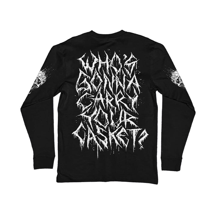 Carry Your Casket Long Sleeve Tee (Black)