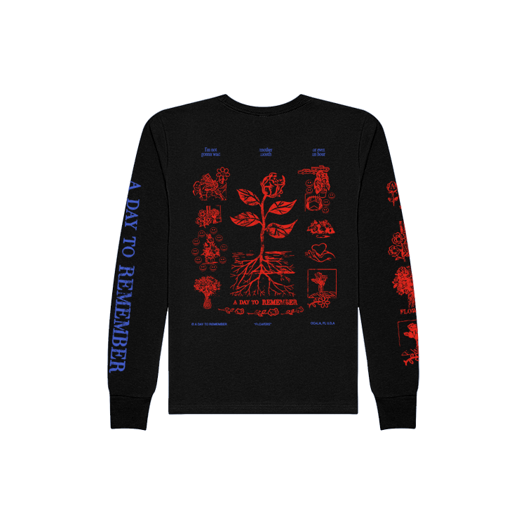 Flowers Youth Long Sleeve Tee