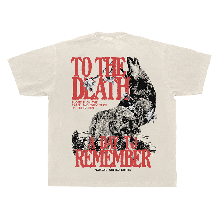 To The Death Tee (Ivory)