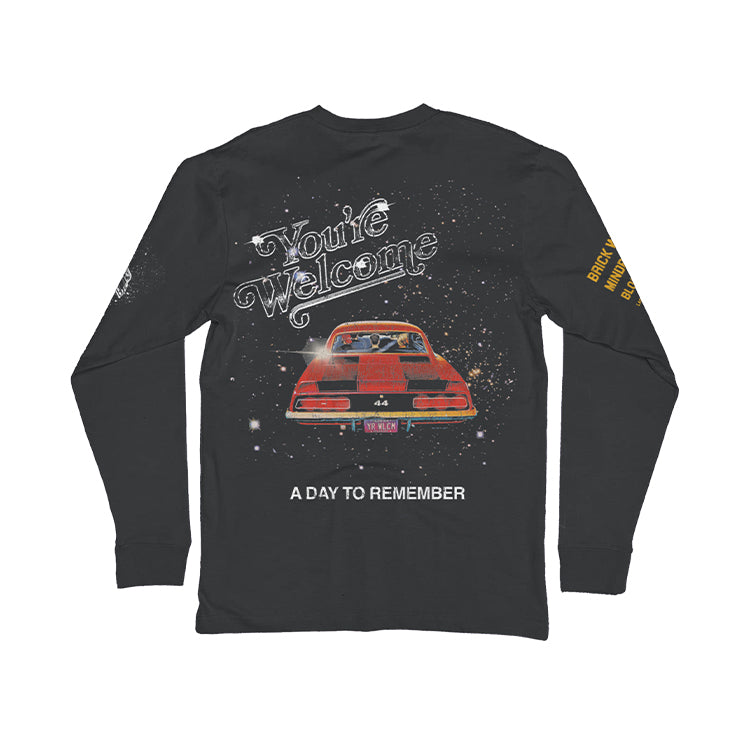 You're Welcome Long Sleeve Tee – ADTR