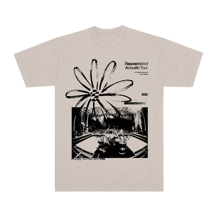 Flower Tour Tee (Beige)
