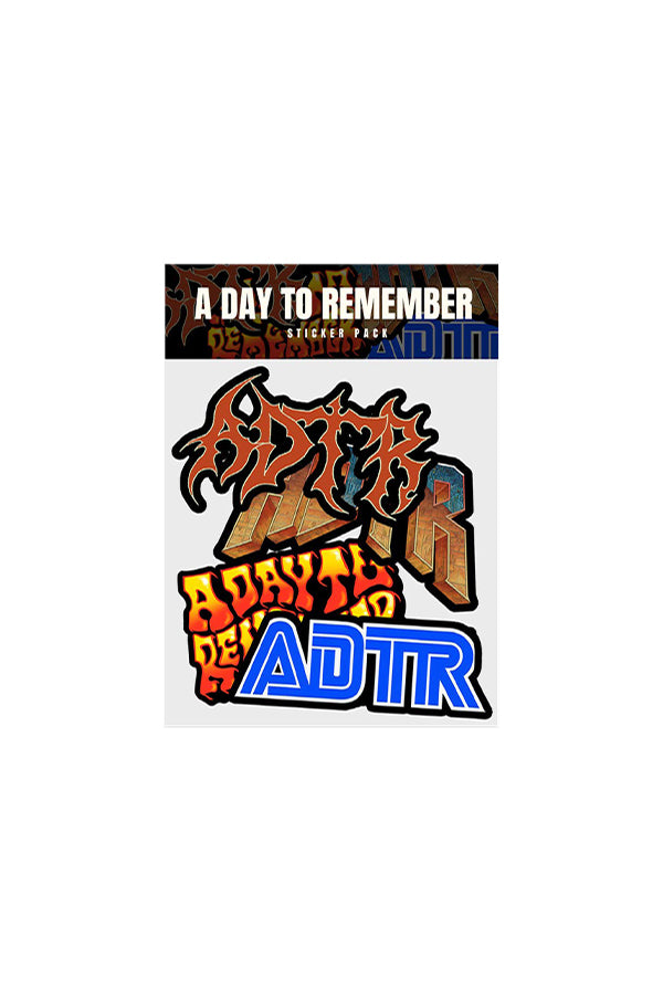 4 Sticker Pack – ADTR